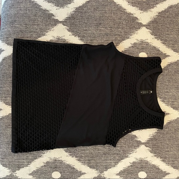 Yogalicious Black Workout Tank - Picture 2 of 5